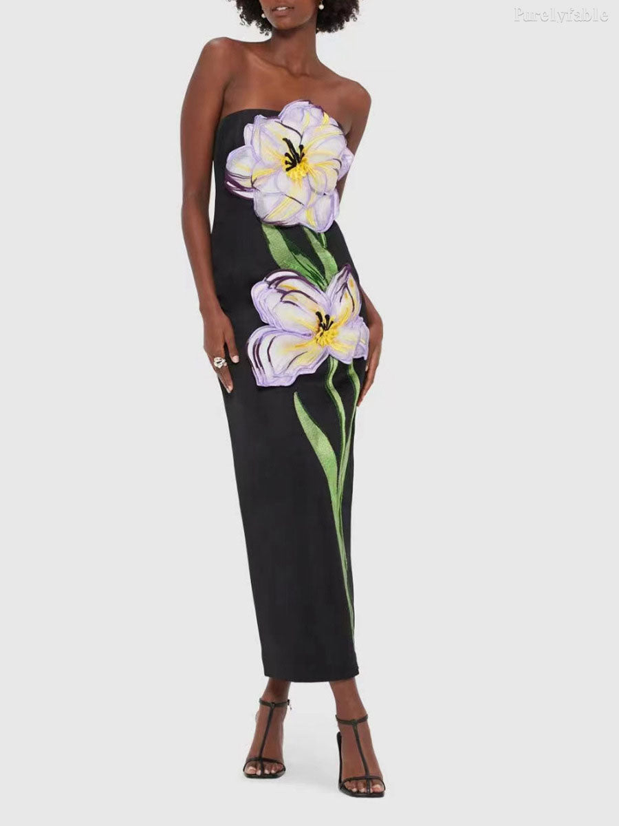 Elina's European-style elegant design dress