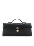 Black Baguette Handbag