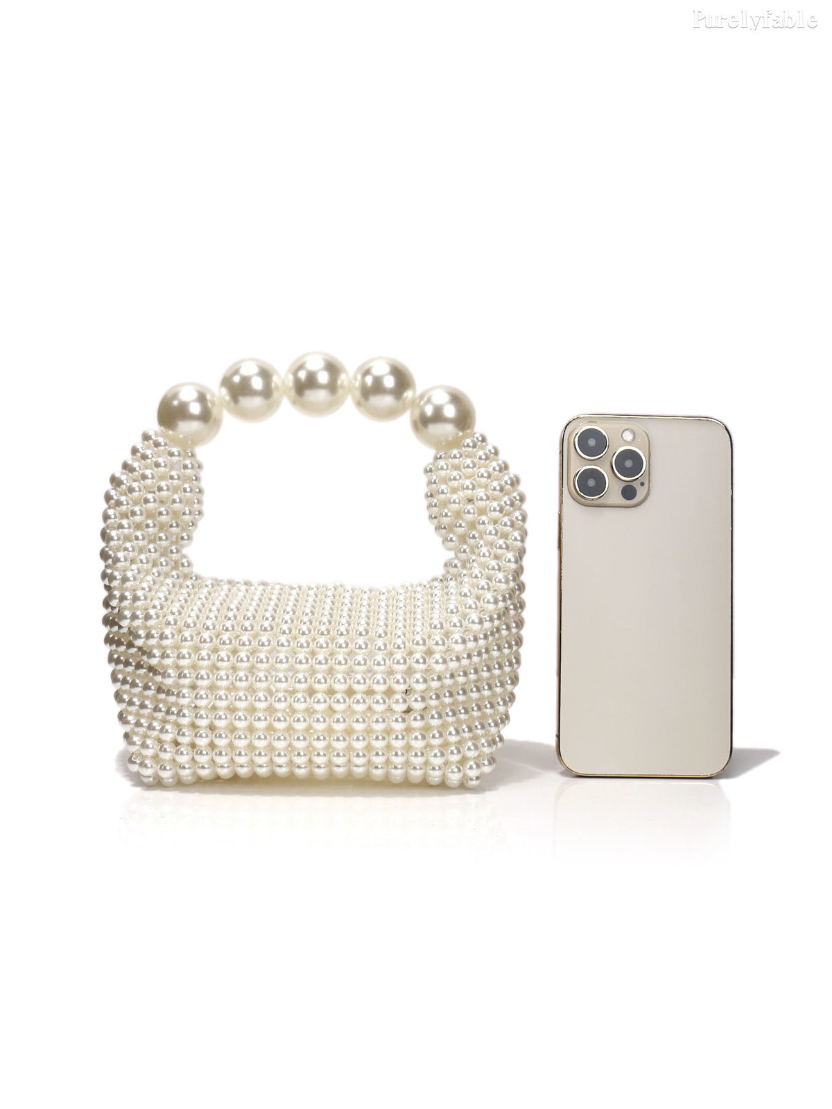 Off White Pearl Bag