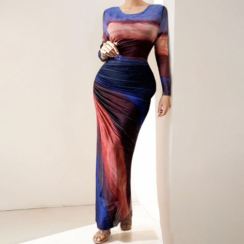 Harper sexy fitted and waist-hugging long dress