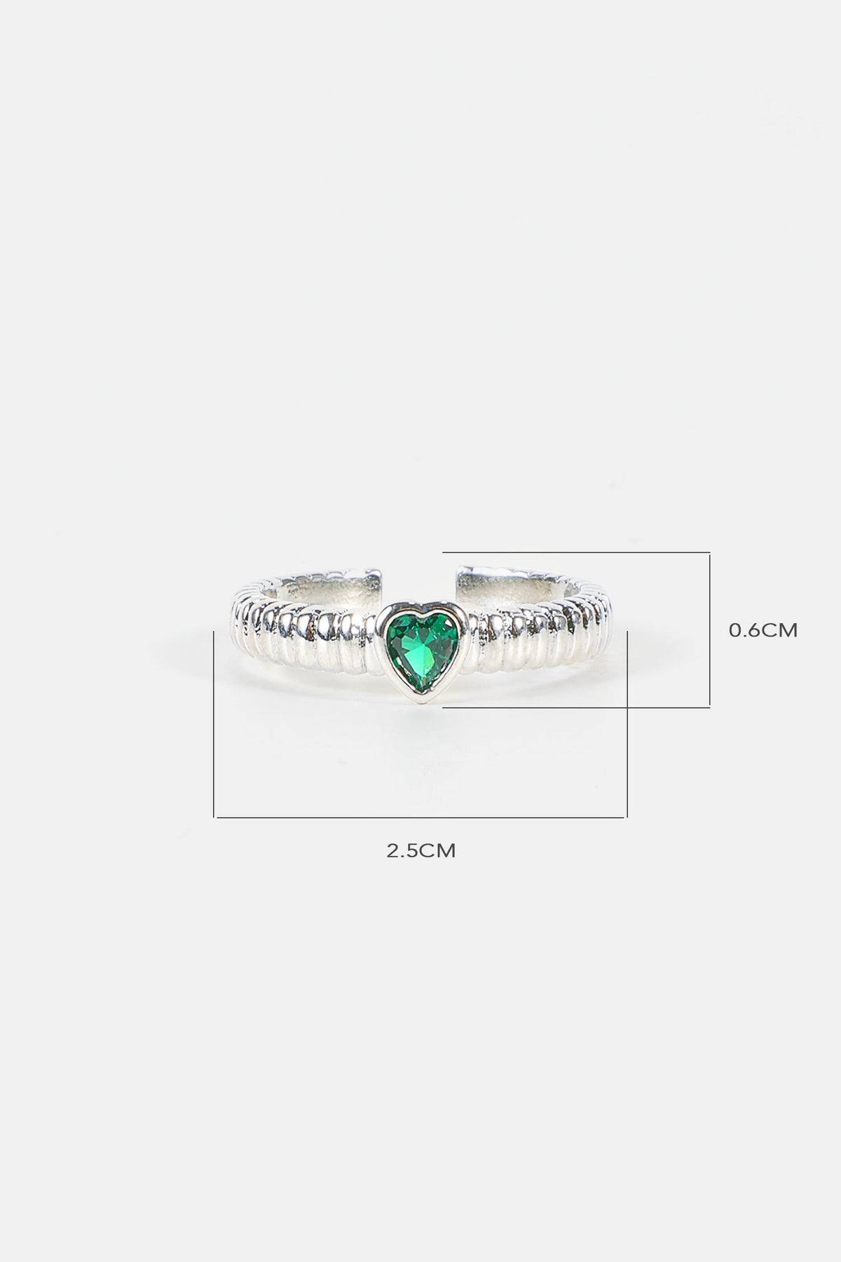 Heart Shape Drop Oil Ring