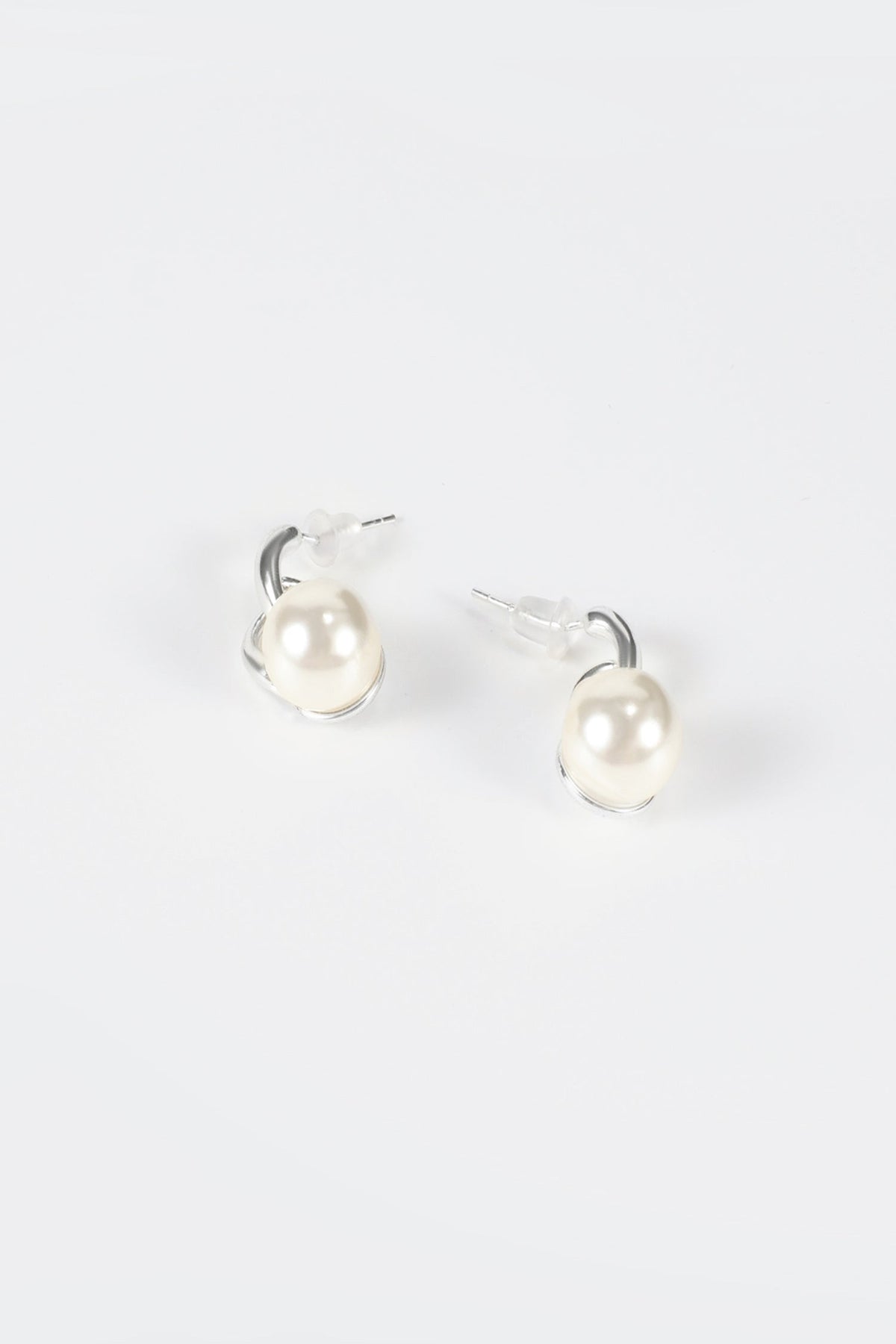 Faux Pearl Earrings