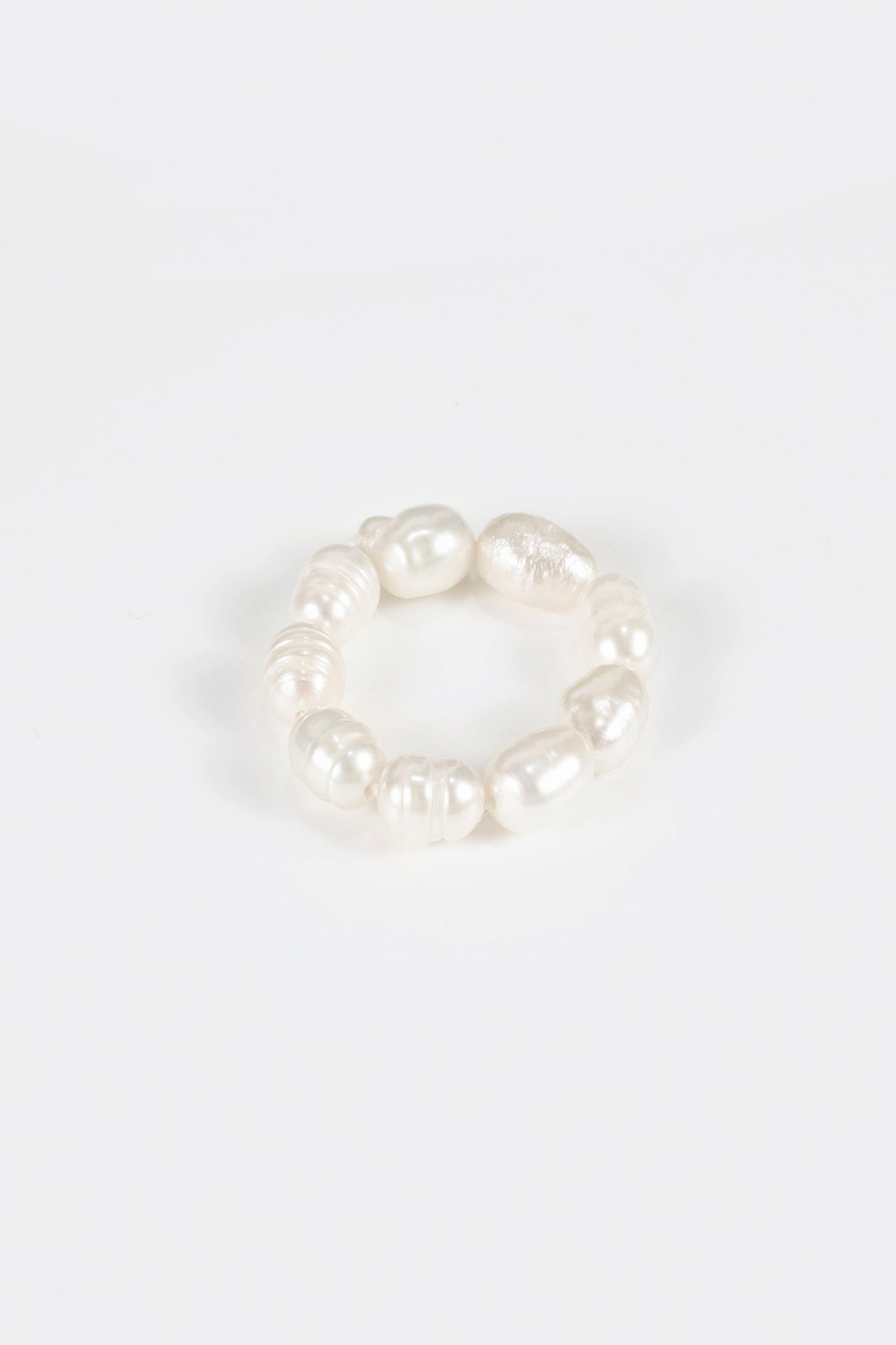 Faux Pearl Beaded Rings