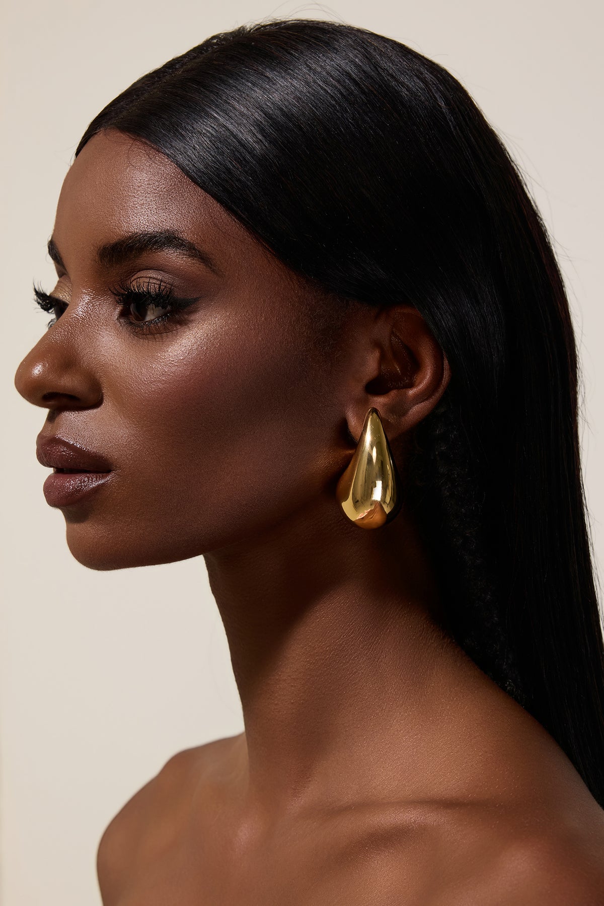 Vintage Drop Type Metal Earrings