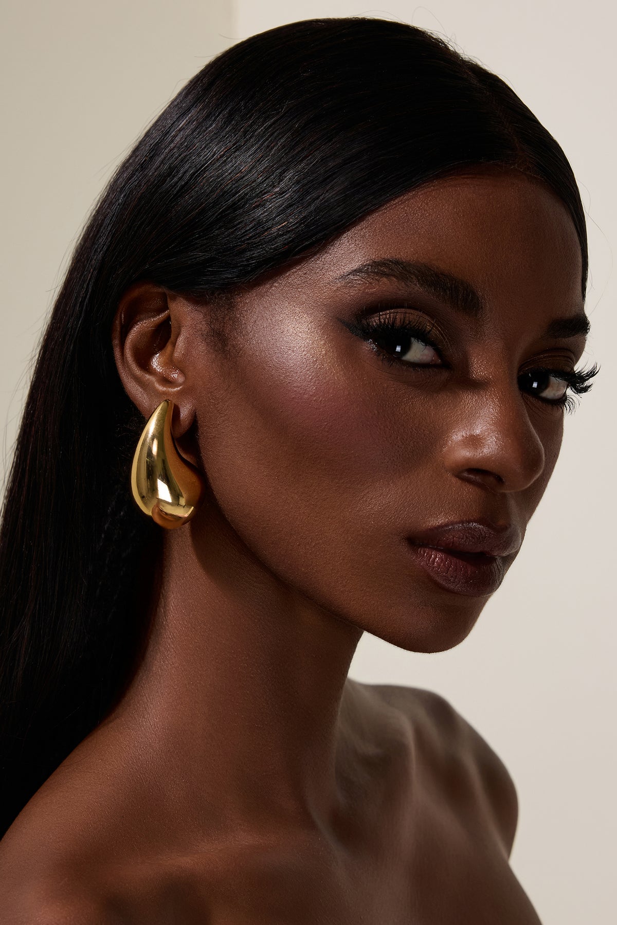 Vintage Drop Type Metal Earrings