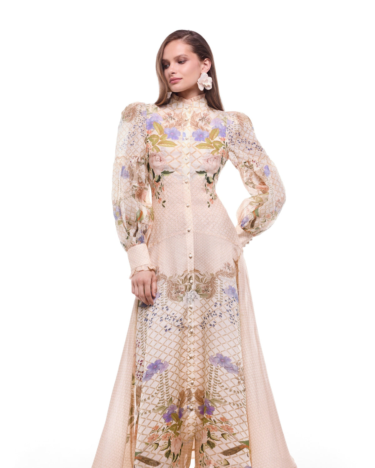 Vivian Pink Long Dress