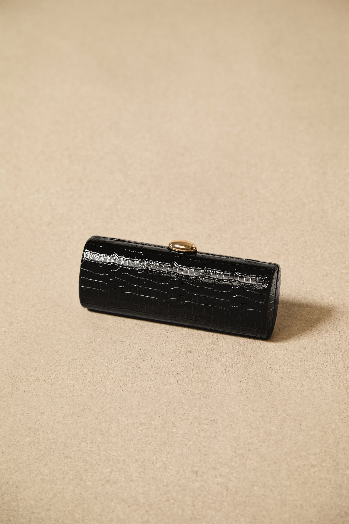 Crocodile Pattern Clutch Bag