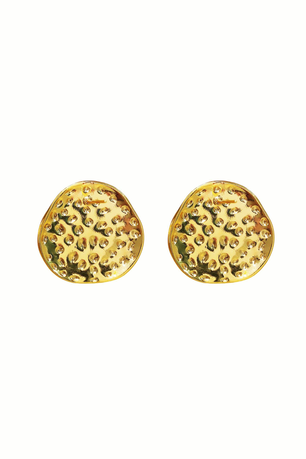 Irregular Edge Pearl Earrings