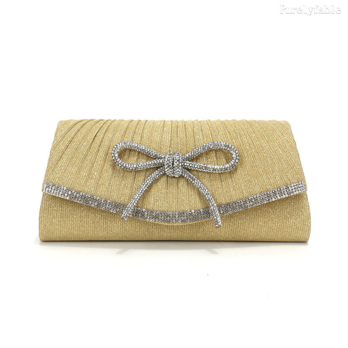 Silver Banquet Handbag