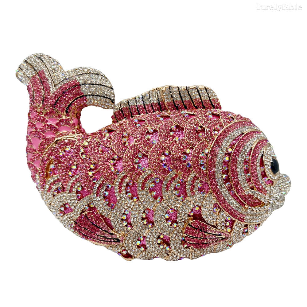 Blue Pink Carp Dinner Bag