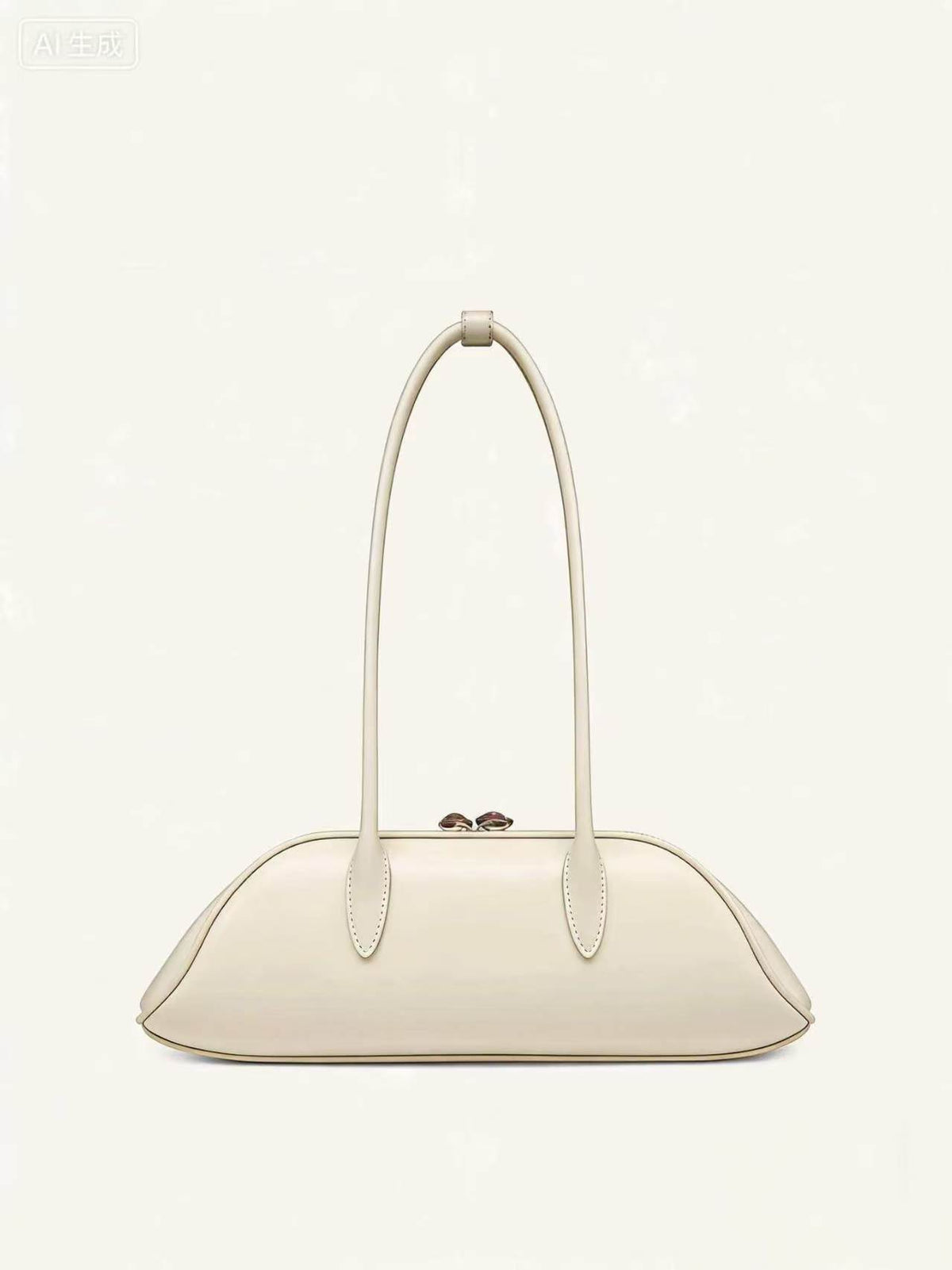 Yellow Boston Baguette Bag