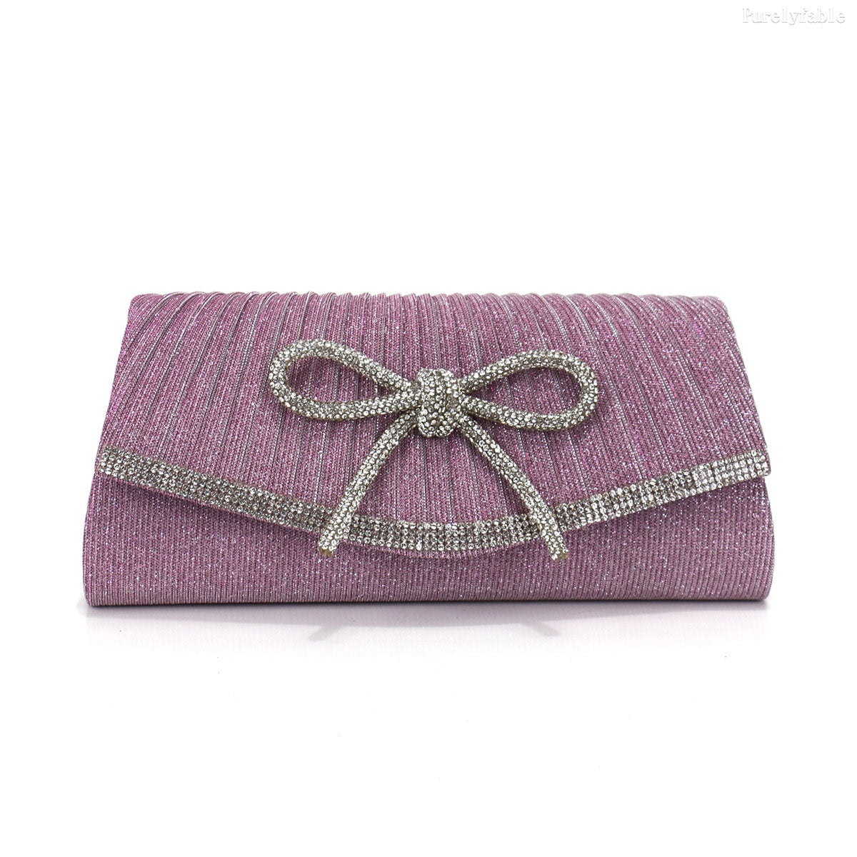 Silver Banquet Handbag