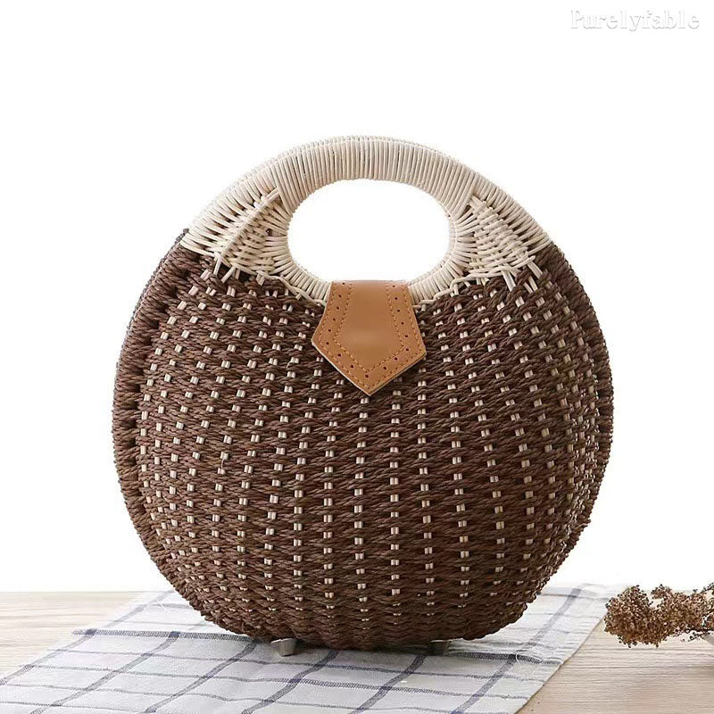 White Shell HandBag